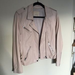 REBECCA TAYLOR LEATHER JACKET